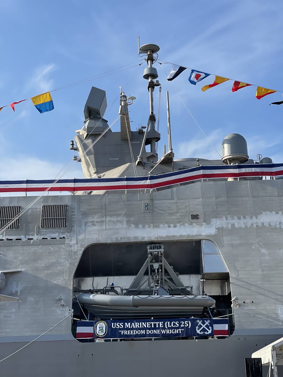USS Marinette commissioning, Marinette Marine